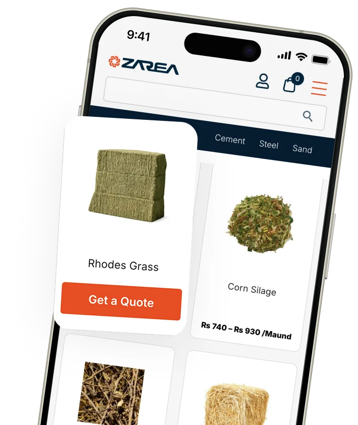 Zarea Mobile App Screenshots
